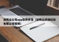 雙鴨山公司app軟件開發(fā)（雙鴨山網(wǎng)絡(luò)科技有限公司視頻）