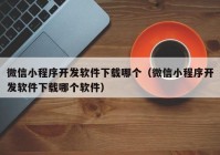 微信小程序開發(fā)軟件下載哪個(gè)（微信小程序開發(fā)軟件下載哪個(gè)軟件）