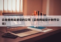 云南做網(wǎng)站建設(shè)的公司（云南網(wǎng)站設(shè)計(jì)制作公司）